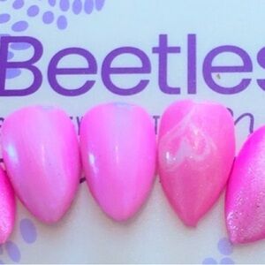Beetles Pink Nail Gel Set